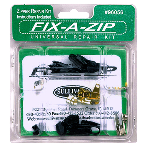 Zipper Pull Repair Kit Double Sided Zipper Parts Replacement Kit