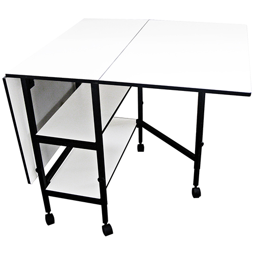 EROMMY Folding Sewing Table Height Adjustable Craft Table with