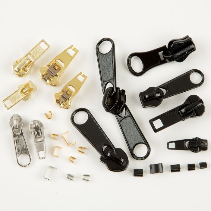 Small Nickel Zipper Repair Kit