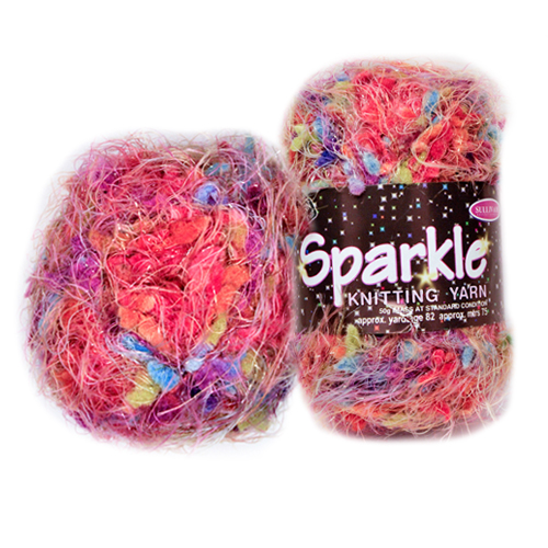 sparkly wool yarn