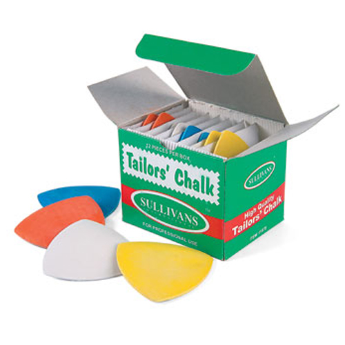 Triangle Tailor's Chalk for Marking Fabric, Sewing, Crafts. Great