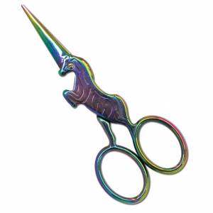 Quality Embroidery Scissors - Rainbow Unicorn