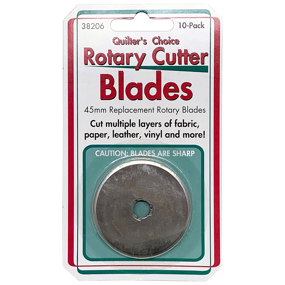  Fiskars Rotary Cutter 45mm Replacement Blades - 5-Pack - 45mm  Stainless Steel Rotary Cutter Blade - Craft Supplies : Arts, Crafts & Sewing